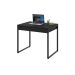 Mesa de Escritório Kuadra 2 GV Preta 90 cm