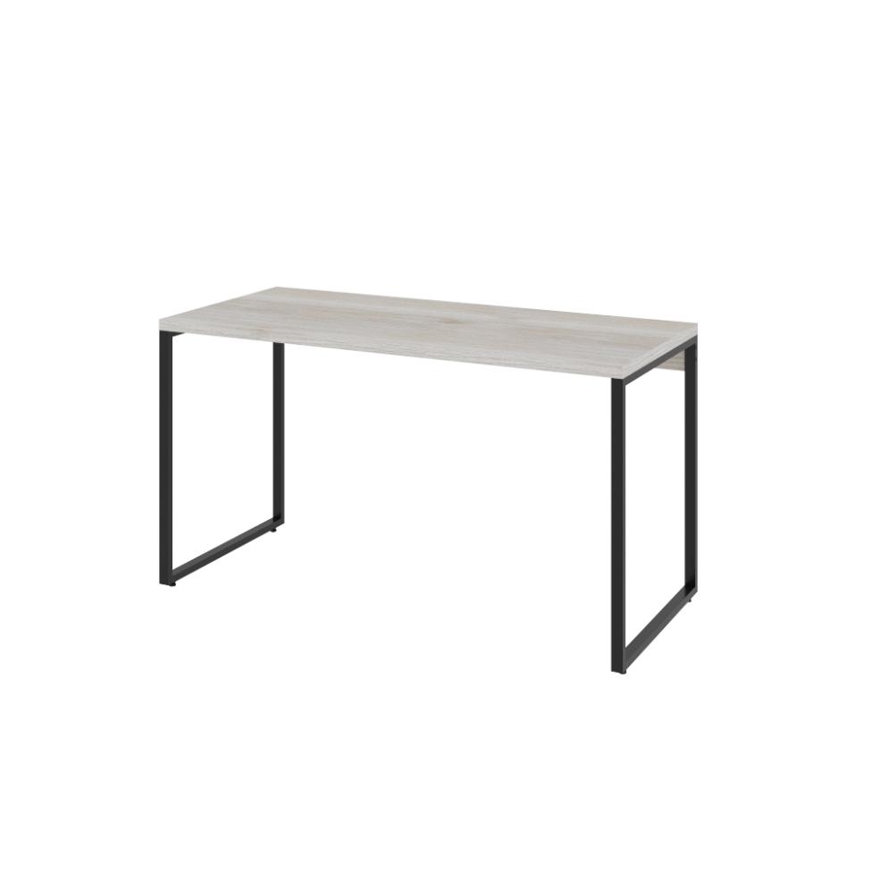 Mesa de Escritório Kuadra Bege 135 cm