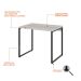 Mesa de Escritório Kuadra Bege 90 cm