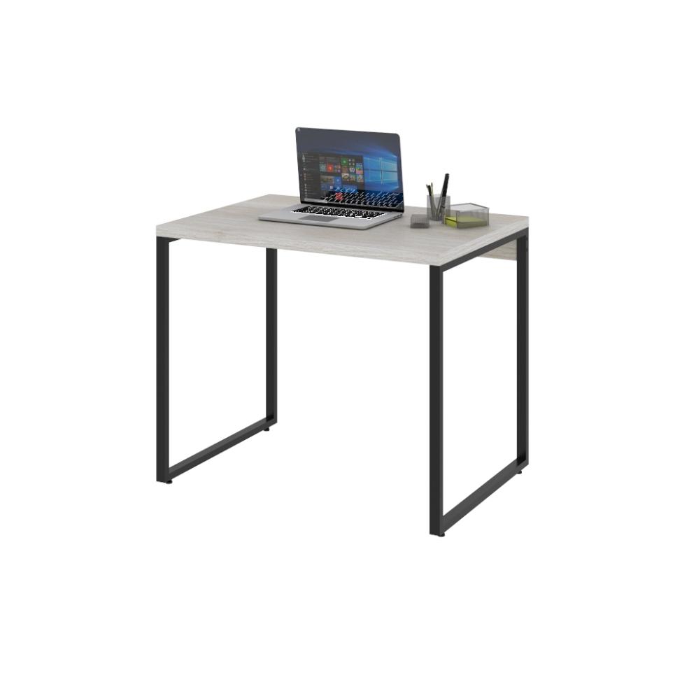 Mesa de Escritório Kuadra Bege 90 cm