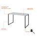 Mesa de Escritório Kuadra Branca 120 cm