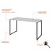 Mesa de Escritório Kuadra Branca 135 cm