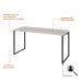 Mesa de Escritório Kuadra I Bege 150 cm