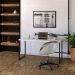 Mesa de Escritório Kuadra I Branca 150 cm