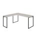 Mesa de Escritório Kuadra II Bege 150 cm
