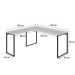 Mesa de Escritório Kuadra II Bege 150 cm