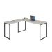 Mesa de Escritório Kuadra II Bege 150 cm