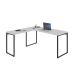 Mesa de Escritório Kuadra II Branca 150 cm