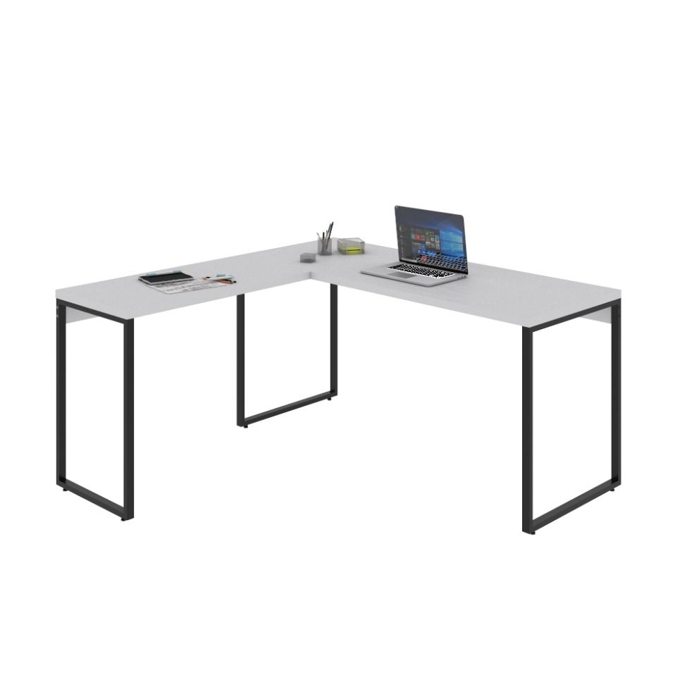 Mesa de Escritório Kuadra II Branca 150 cm