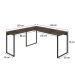 Mesa de Escritório Kuadra II Marrom Escuro 150 cm