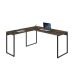 Mesa de Escritório Kuadra II Marrom Escuro 150 cm