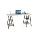Mesa de Escritório Kuadra III Bege 150 cm