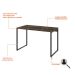Mesa de Escritório Kuadra Marrom Escuro 120 cm