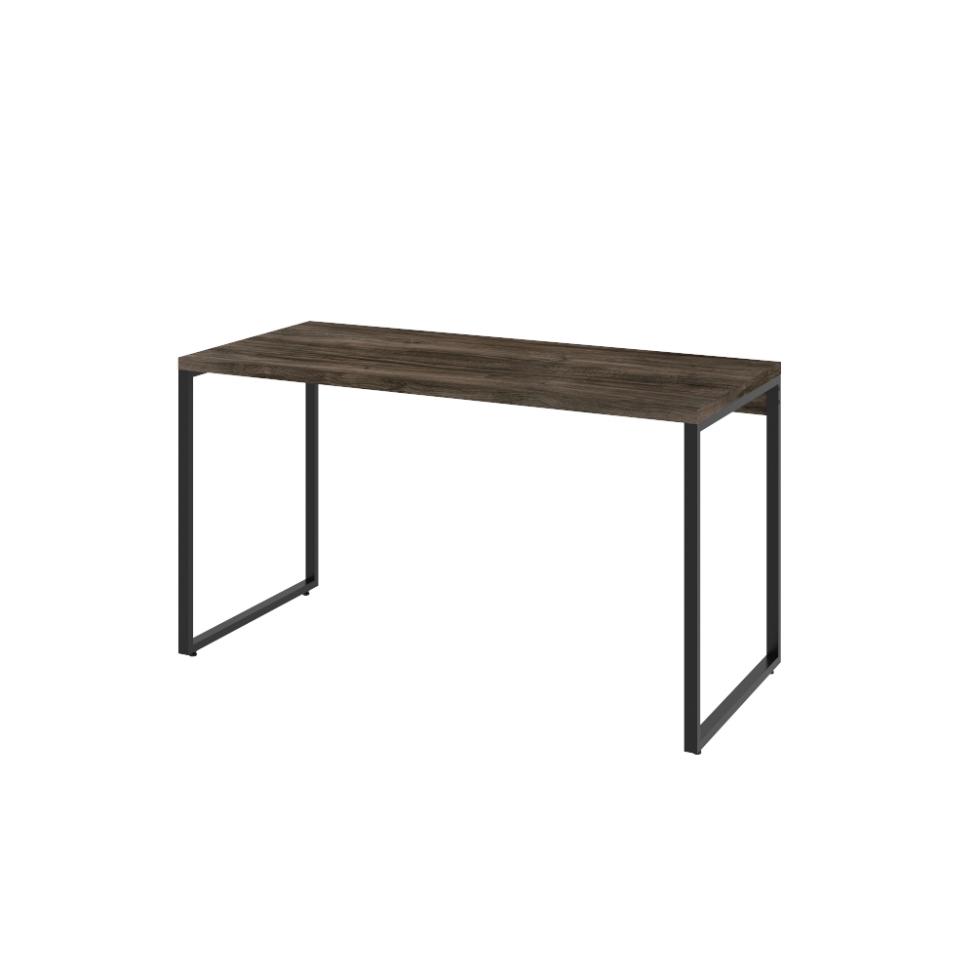 Mesa de Escritório Kuadra Marrom Escuro 135 cm