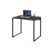 Mesa de Escritório Kuadra Marrom Escuro 90 cm