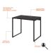 Mesa de Escritório Kuadra Preta 90 cm