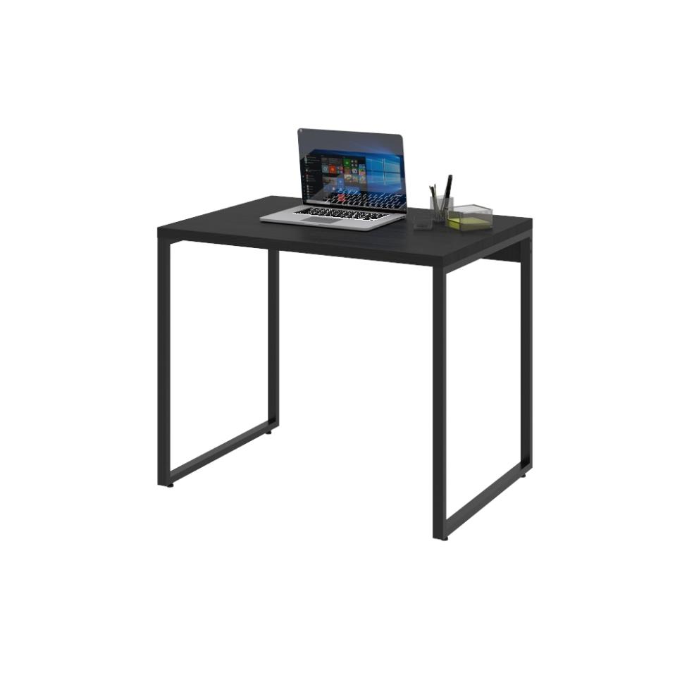 Mesa de Escritório Kuadra Preta 90 cm