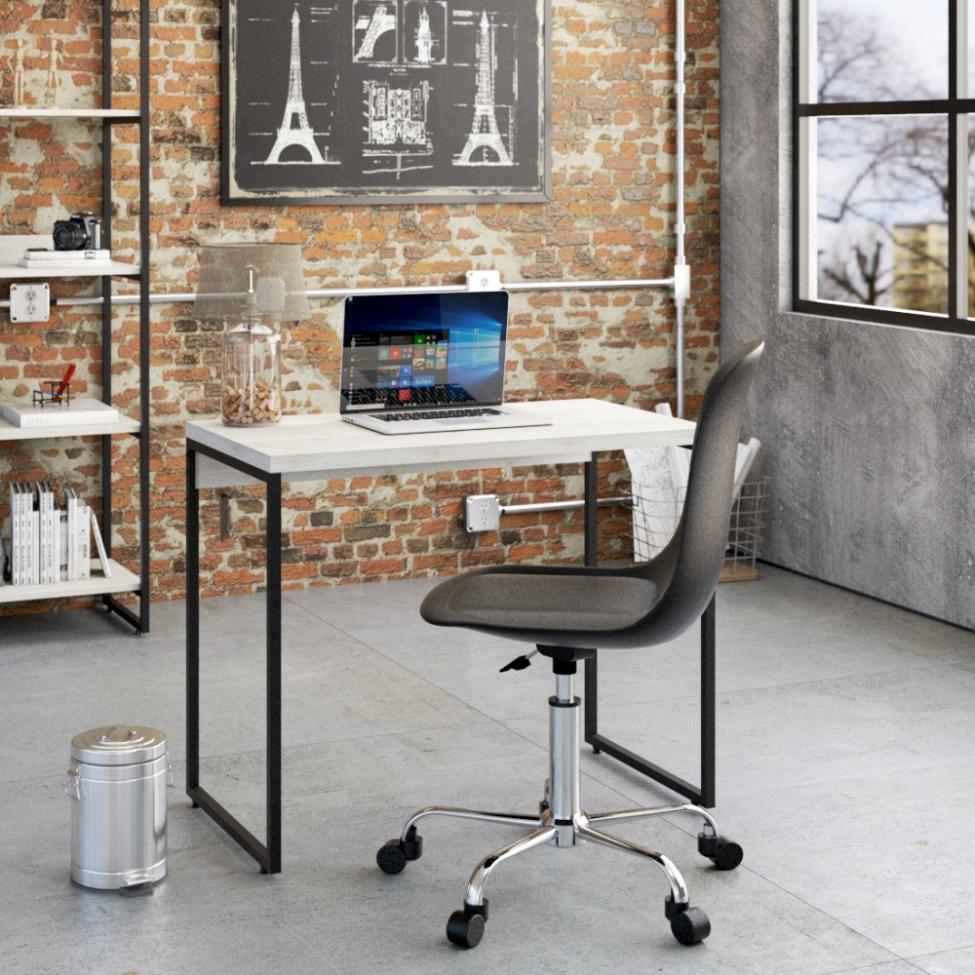 Mesa de Escritório Studio Bege 90 cm