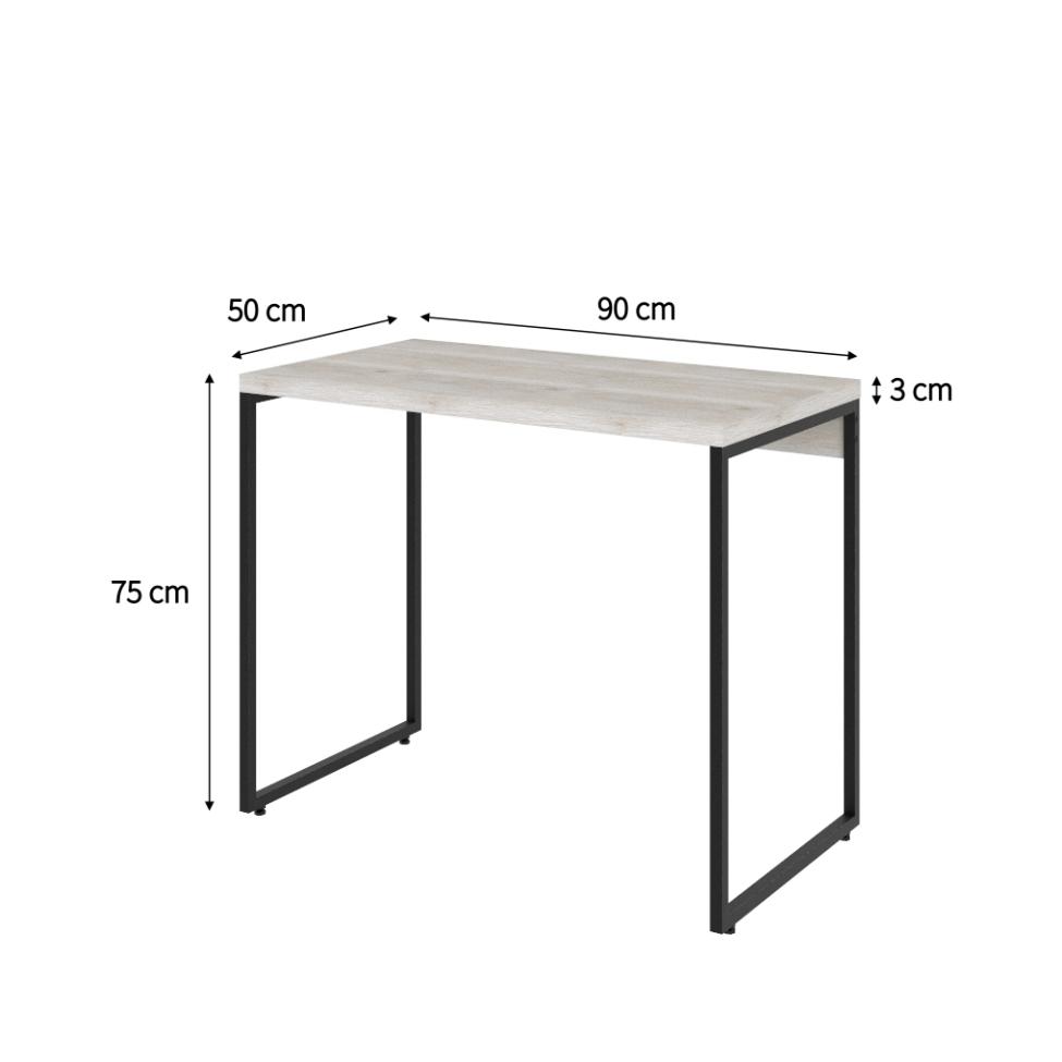 Mesa de Escritório Studio Bege 90 cm