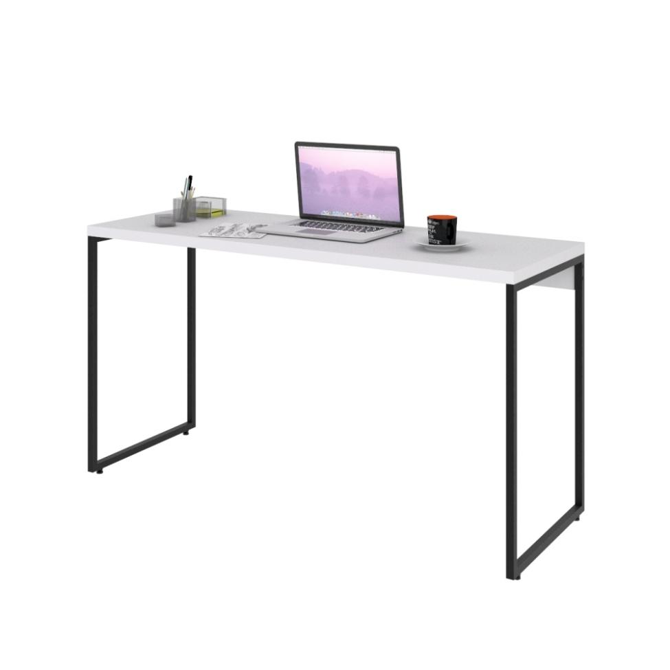Mesa de Escritório Studio Branca 135 cm