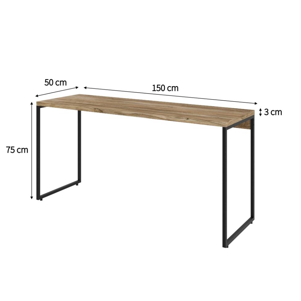 Mesa de Escritório Studio Carvalho 150 cm