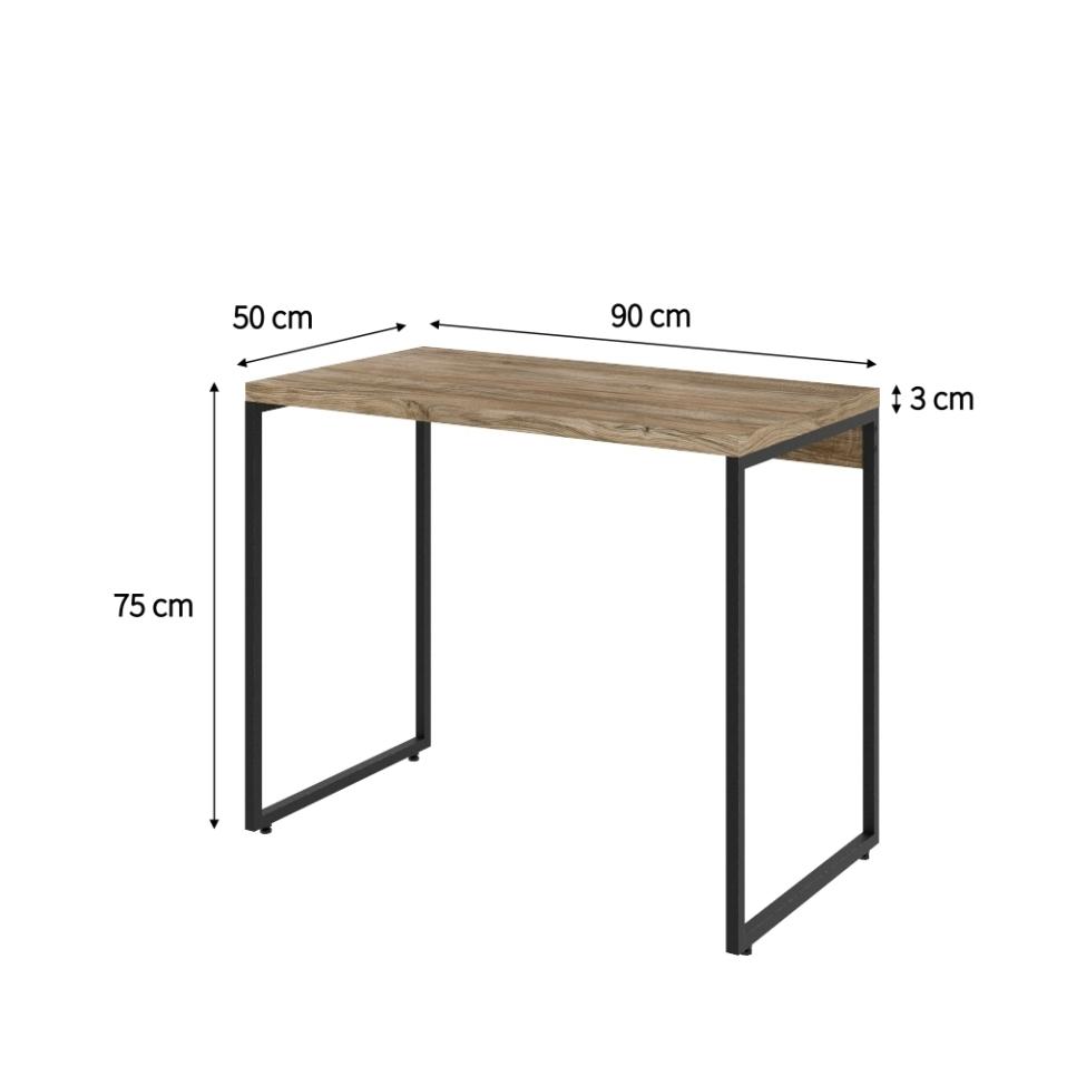 Mesa de Escritório Studio Carvalho 90 cm