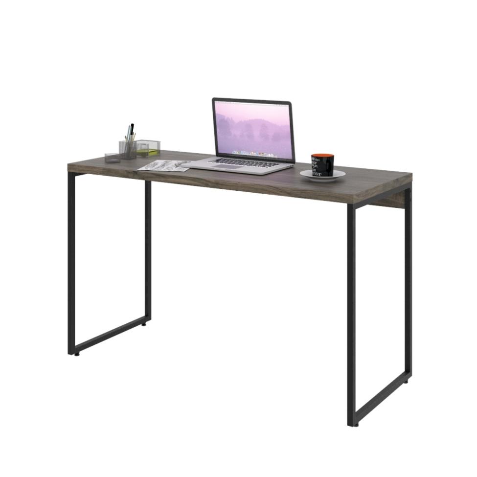 Mesa de Escritório Studio Marrom Escuro 120 cm