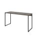 Mesa de Escritório Studio Marrom Escuro 135 cm