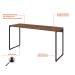 Mesa de Escritório Studio Nogal 150 cm