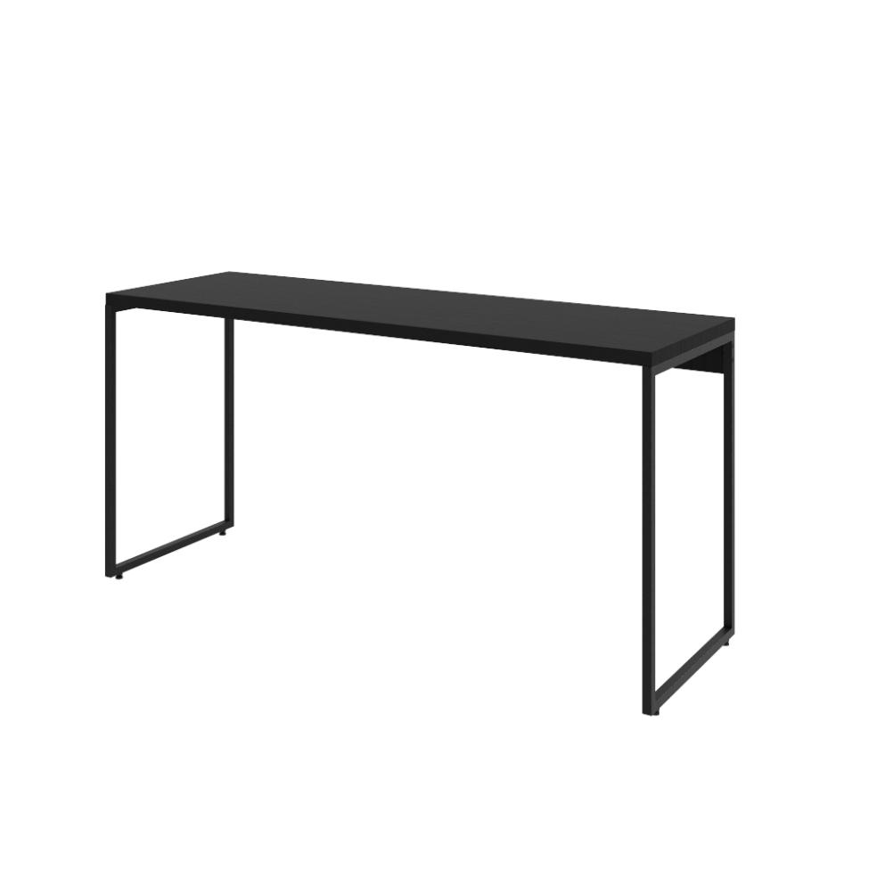 Mesa de Escritório Studio Preta 150 cm