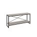 Rack Studio Branco e Preto 120 cm