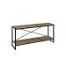 Rack Studio Carvalho e Preto 120 cm