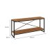 Rack Studio Mel e Preto 120 cm