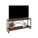 Rack Studio Nogal e Preto 120 cm