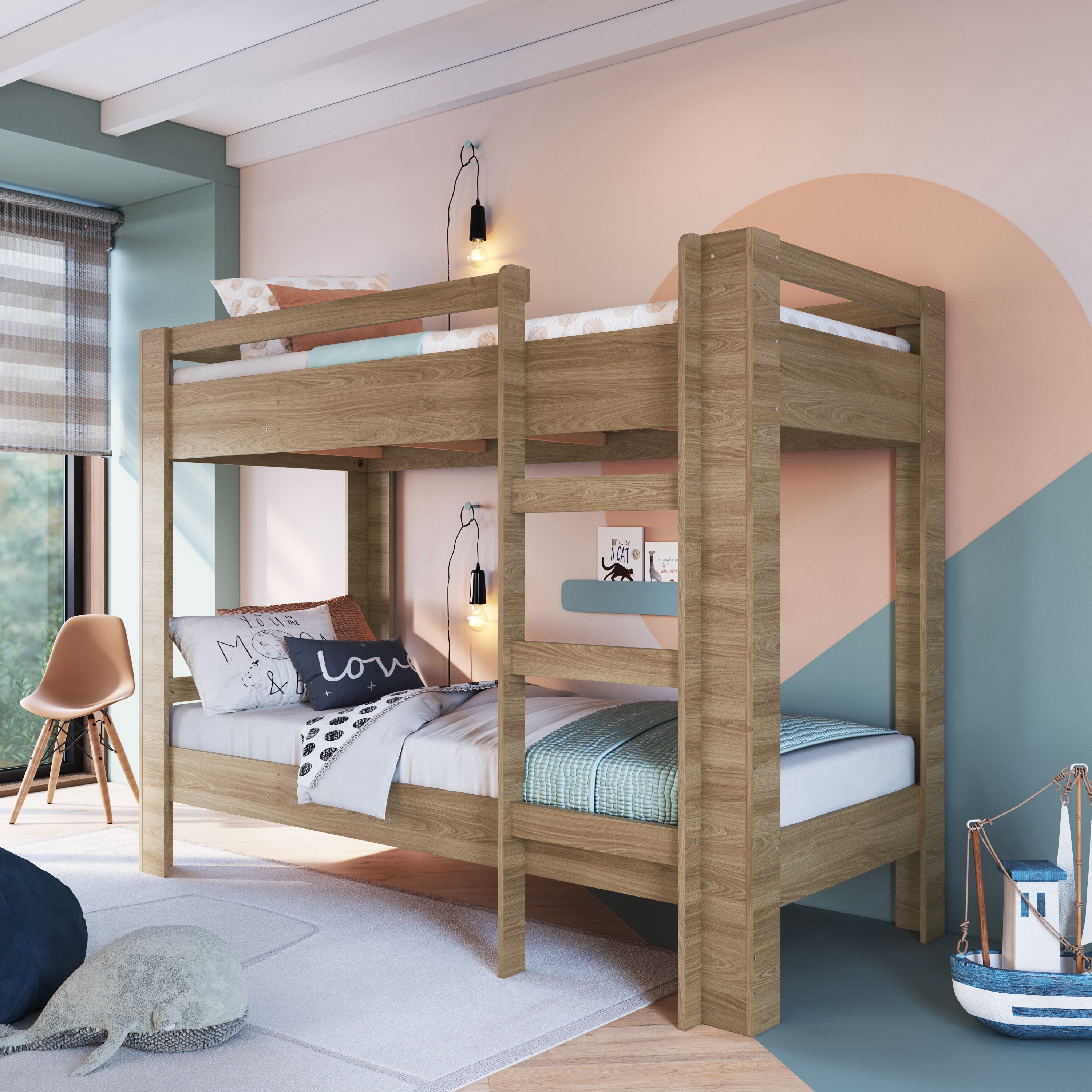 Beliche Cama Slim BI020 Aveiro OAK Comm