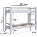 Beliche Cama Slim BI020 Branco Comm
