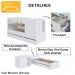 Berço Cama Multifuncional Com Auxiliar BB023 Branco Comm