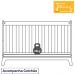 Berço Mini Cama 3 Em 1 Com Colchao FM011 Itapua Branco Comm