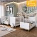 Berço Mini Cama 3 Em 1 FM001 Branco Comm