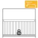 Berço Mini Cama 3 Em 1 LA003 Branco Comm