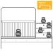 Berço Mini Cama Multifuncional BB680 Branco Comm