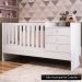 Berço Mini Cama Multifuncional Certificado pelo Inmetro BB680 Branco - Completa Móveis