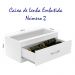 Caixa de Lenha Embutida CL N2 Branco - Completa Móveis