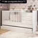 Cama Auxiliar Com Rodízios BB692 Branco - Completa Móveis