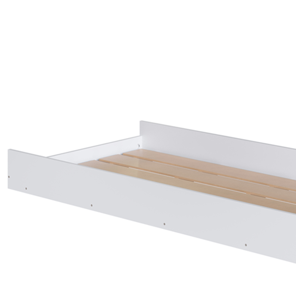 Cama Auxiliar Com Rodizios BB692 Branco Comm