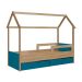 Cama Infantil Montessoriana Miney 2 GV Aveiro e Azul