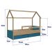 Cama Infantil Montessoriana Miney 2 GV Aveiro e Azul
