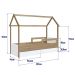 Cama Infantil Montessoriana Miney 2 GV Aveiro e Branco