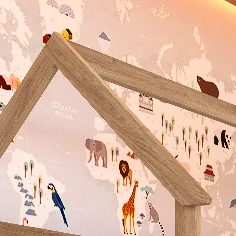 Cama Infantil Montessoriana Miney Aveiro