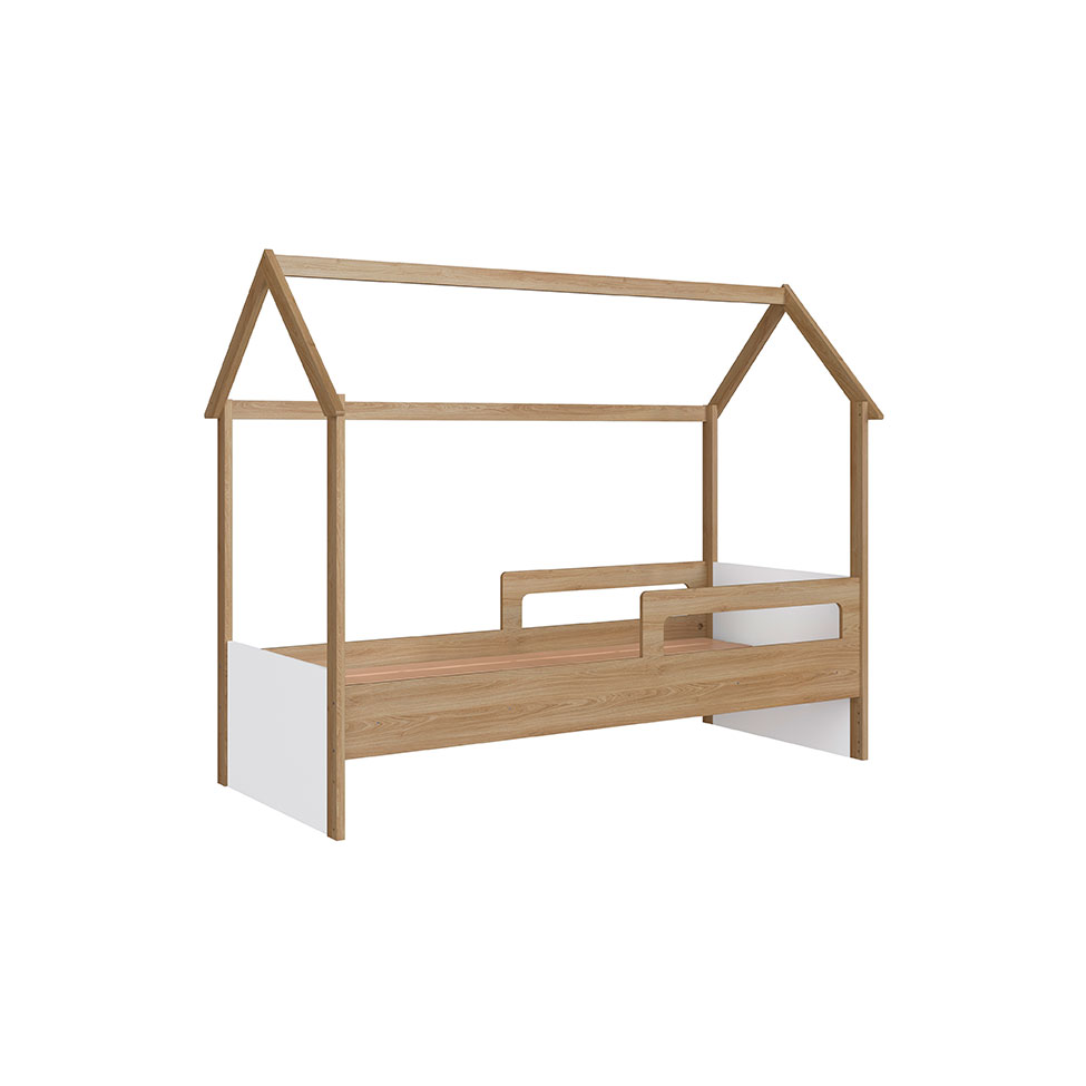 Cama Infantil Montessoriana Miney Aveiro e Branco